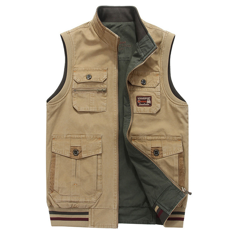 Plus Size -9XL Vest Man Stand-Collar Casual Double Sides Wear Waistcoat Men Army Tactical Many Pockets Vest Sleeveless Jacket, Black
Plus Size -9XL Vest Man Stand-Collar Casual Double Sides Wear Waistcoat Men Army Tactical Many Pockets Vest Sleeveless Jacket, Black