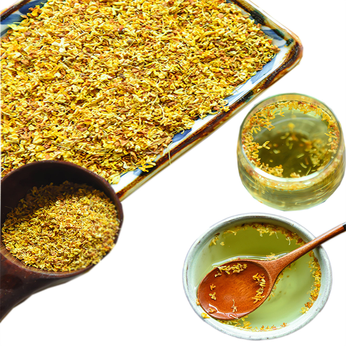 Hot Fragrans Tea Super Grade Edible China Guangxi Sweet-scented Osmanthus Flower Tea Fresh Dried Fragrans Te Premium
Hot Fragrans Tea Super Grade Edible China Guangxi Sweet-scented Osmanthus Flower Tea Fresh Dried Fragrans Te Premium