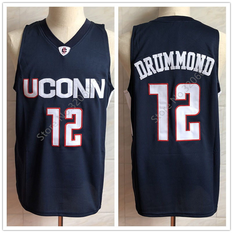 UCONN Huskies college #12 Andre Drummond Basketball Jersey throwback Mens Stitched Custom made size -5XL, Blue
UCONN Huskies college #12 Andre Drummond Basketball Jersey throwback Mens Stitched Custom made size -5XL, Blue