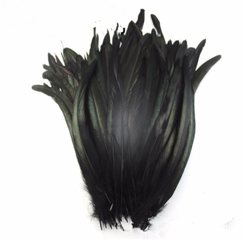 Natural Black Beautiful Rooster Feathers 30 - 35cm /12 -14Inch for Party Accessories Wedding DIY Decoration
Natural Black Beautiful Rooster Feathers 30 - 35cm /12 -14Inch for Party Accessories Wedding DIY Decoration