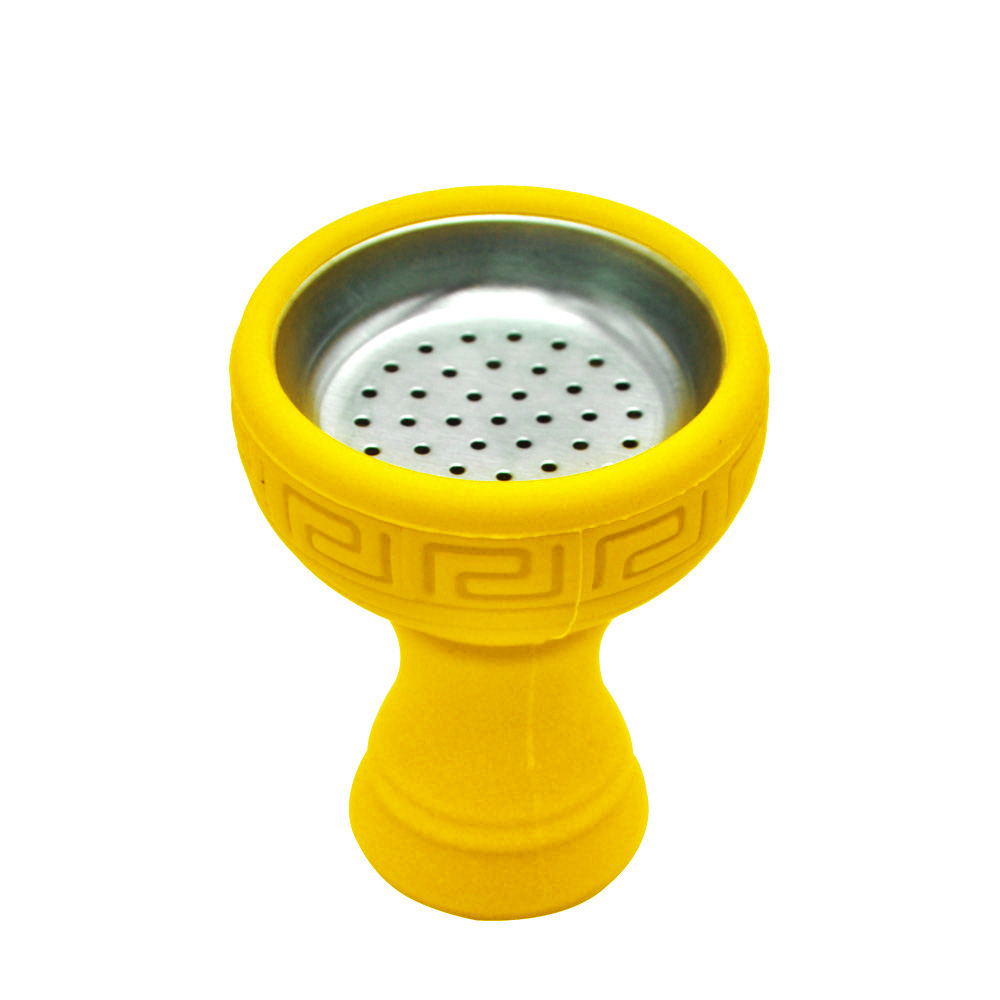 High Quality Unbreakable FDA Silicone Hookah Shicha Bowl Silicon Stainless Steel Head Holder Smoke Accessories for Chicha Narguile Cachimba
High Quality Unbreakable FDA Silicone Hookah Shicha Bowl Silicon Stainless Steel Head Holder Smoke Accessories for Chicha Narguile Cachimba