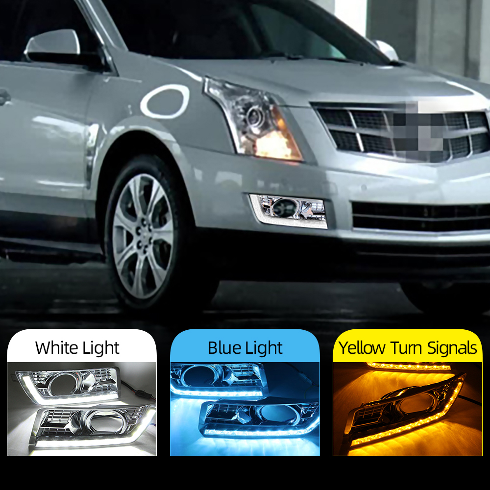 2Pcs LED Daytime Running Lights For Cadillac SRX 2016 2015 2014 2013 2012 DRL fog lamp cover driving lights turn signal
2Pcs LED Daytime Running Lights For Cadillac SRX 2016 2015 2014 2013 2012 DRL fog lamp cover driving lights turn signal