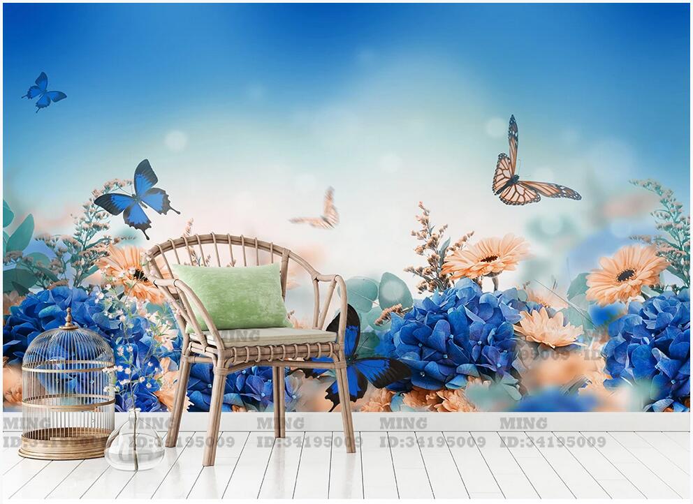 WDBH 3d wallpaper custom photo Blue flowers pastoral plant background wallpaper for walls 3 d, Non-woven
WDBH 3d wallpaper custom photo Blue flowers pastoral plant background wallpaper for walls 3 d, Non-woven