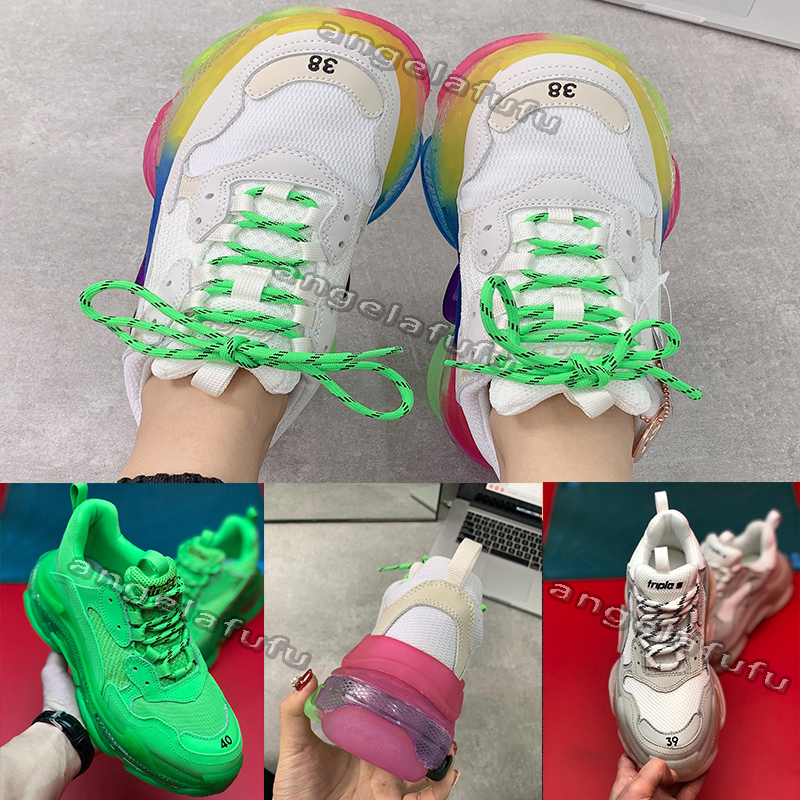 Hot!!2019 new Fashion Paris Triple-S Sneaker Triple S Casual Dad Shoes for Men's Women Beige Black Ceahp Sports Designer Shoe Size 36-45, Dust bag
Hot!!2019 new Fashion Paris Triple-S Sneaker Triple S Casual Dad Shoes for Men's Women Beige Black Ceahp Sports Designer Shoe Size 36-45, Dust bag