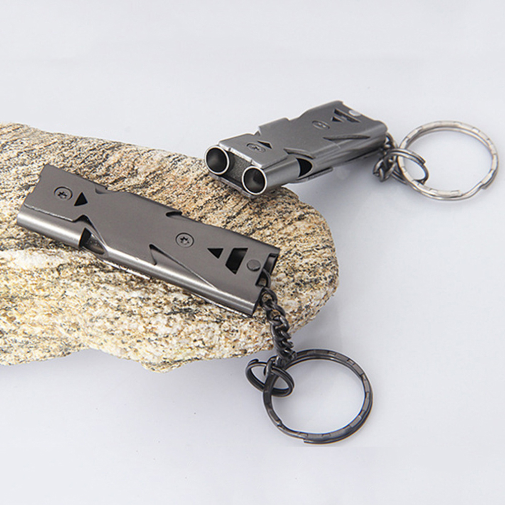Aluminum high-frequency Molle Emergency Survival Whistle Keychain for Camping Hiking Outdoor Sport Accessories Tools 150 dB Hot
Aluminum high-frequency Molle Emergency Survival Whistle Keychain for Camping Hiking Outdoor Sport Accessories Tools 150 dB Hot