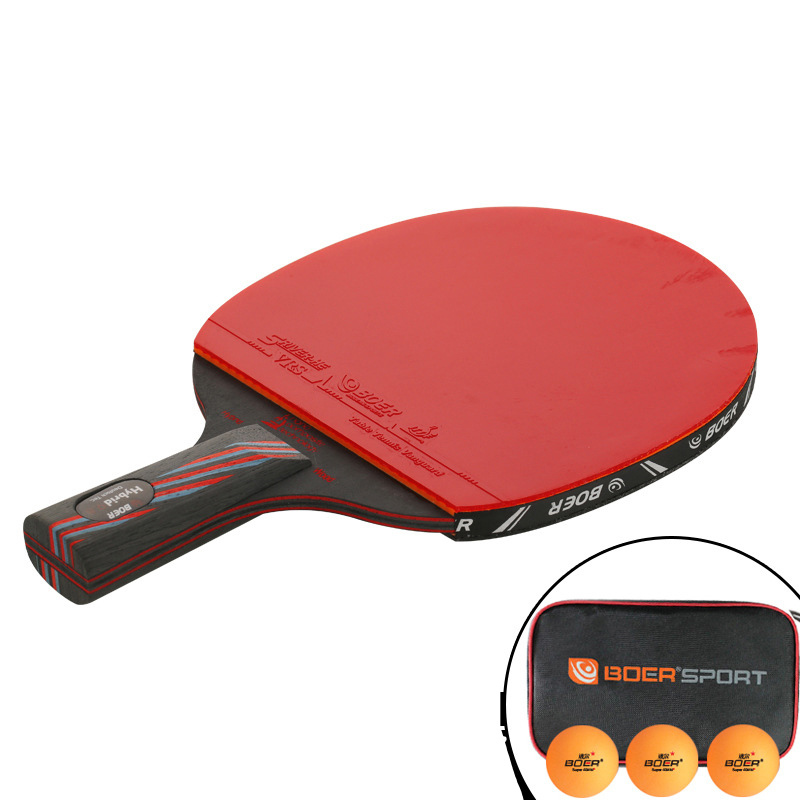 Competition High Level 9.8 Carbon Nanoscale WRB System Table Tennis Bat Racket Light Long Short Handle Ping Pong Paddle Racket T200410