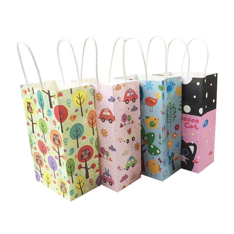 40pcs/lot Shopping Gift Packing Bag Cute Animal Paper Bags With Handle 13*22*8cm Birthday Party Holiday Recyclable Multifuntion
40pcs/lot Shopping Gift Packing Bag Cute Animal Paper Bags With Handle 13*22*8cm Birthday Party Holiday Recyclable Multifuntion