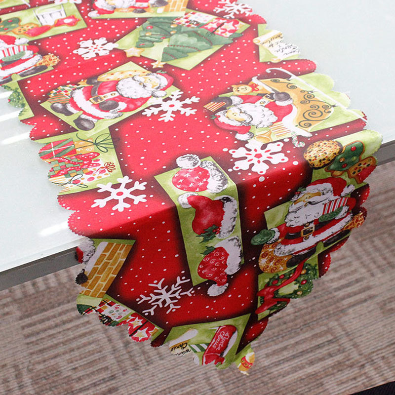 1pcs Santa Claus Deer Christmas Tree Table Runner Placemats Tablecloth Mat Festival Wedding Xmas Party Banquet Home Decor 62303
1pcs Santa Claus Deer Christmas Tree Table Runner Placemats Tablecloth Mat Festival Wedding Xmas Party Banquet Home Decor 62303