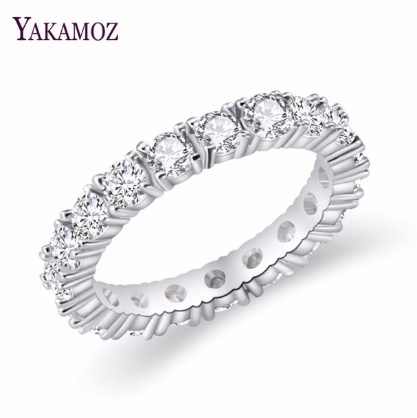 Jewelry White Color Inlay Cubic Zirconia Unique Shaped Ring for Women Wedding Engagement Size
Jewelry White Color Inlay Cubic Zirconia Unique Shaped Ring for Women Wedding Engagement Size