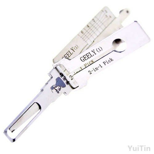 New Arrival LISHI Geely 2 in 1 Auto lock Pick and Decoder Auto Lock Sets Locksmith Tools
New Arrival LISHI Geely 2 in 1 Auto lock Pick and Decoder Auto Lock Sets Locksmith Tools