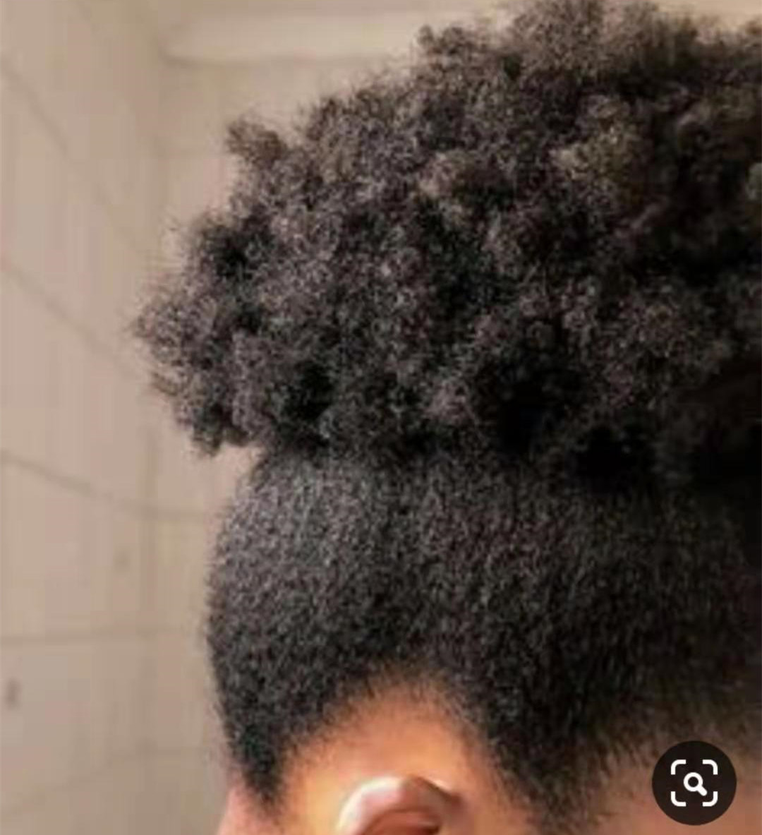Beautiful 4c afro kinky curly ponytail clip in afro ponytails puff 100 human ponytail extension natural color 100g -160g