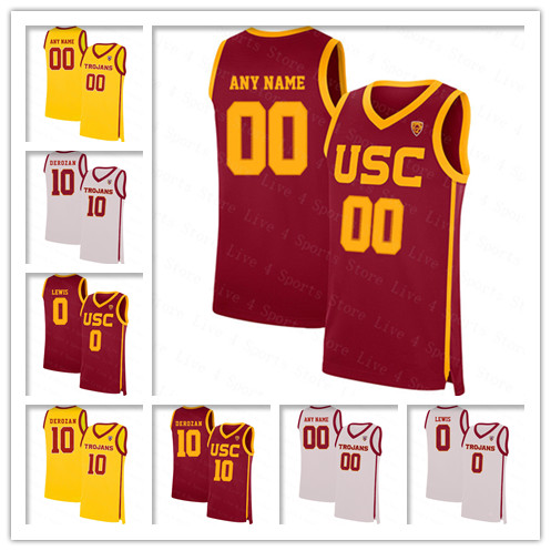 Men USC Trojans Stitched 10 DeRozan Max Agbonkpolo Ethan Anderson Jonah Mathews Isaiah Mobley Onyeka Okongwu College Basketball Jerseys, Yellow
Men USC Trojans Stitched 10 DeRozan Max Agbonkpolo Ethan Anderson Jonah Mathews Isaiah Mobley Onyeka Okongwu College Basketball Jerseys, Yellow