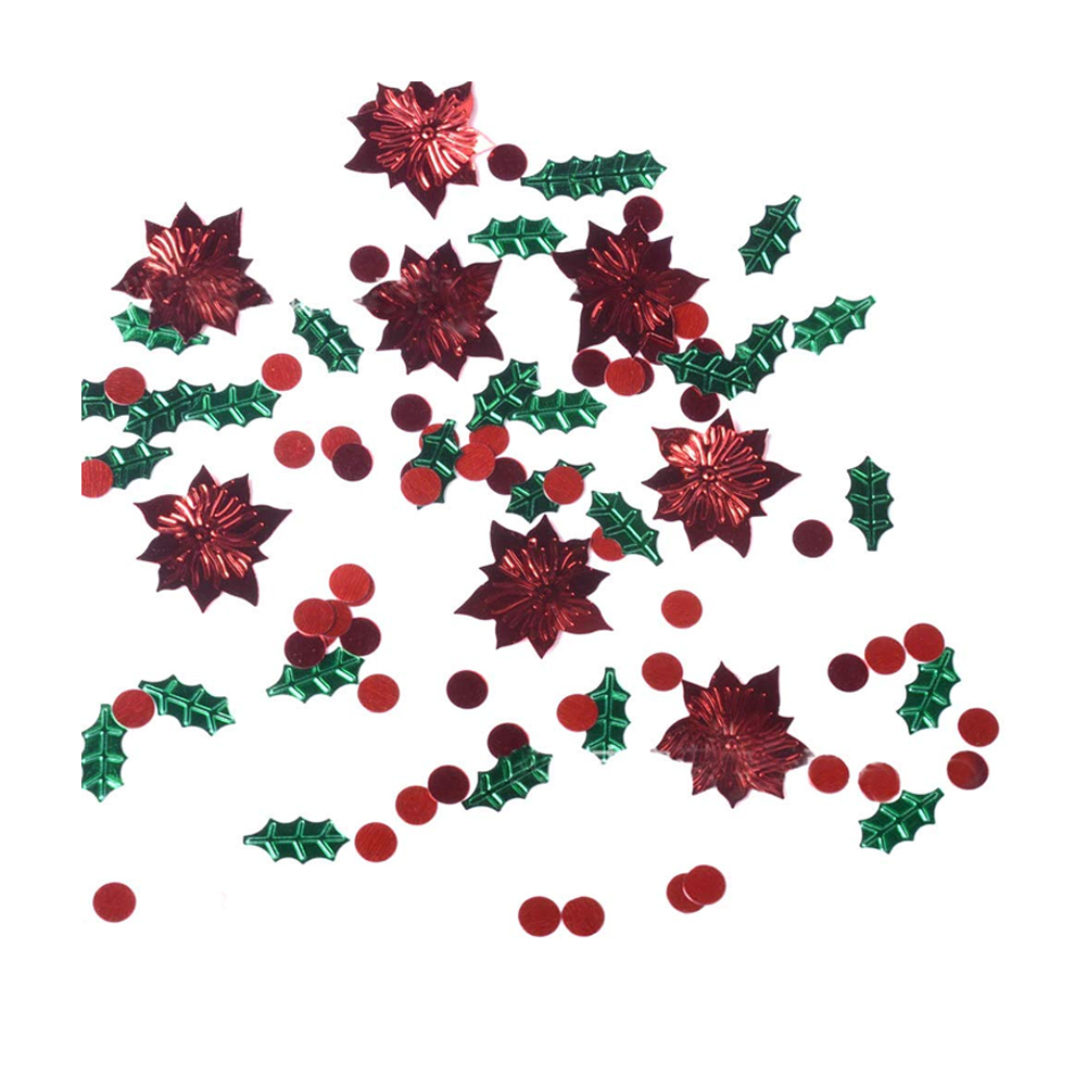 And Holly Berry Shape Christmas Confetti Colorful Table Confetti Creative Design Christmas Decoration Set -1Bag Col
And Holly Berry Shape Christmas Confetti Colorful Table Confetti Creative Design Christmas Decoration Set -1Bag Col
