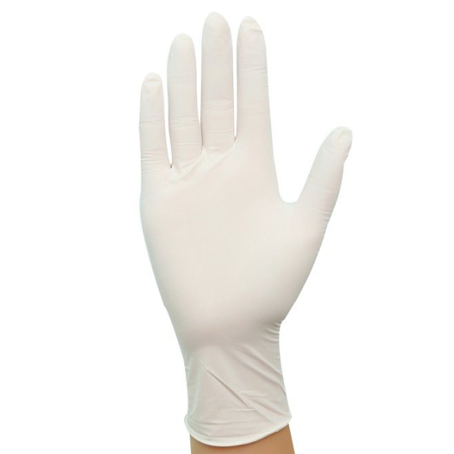 100pcs Disposable Latex Gloves White Non-Slip Laboratory Rubber Latex Protective Gloves Hot Selling Household Cleaning Products1