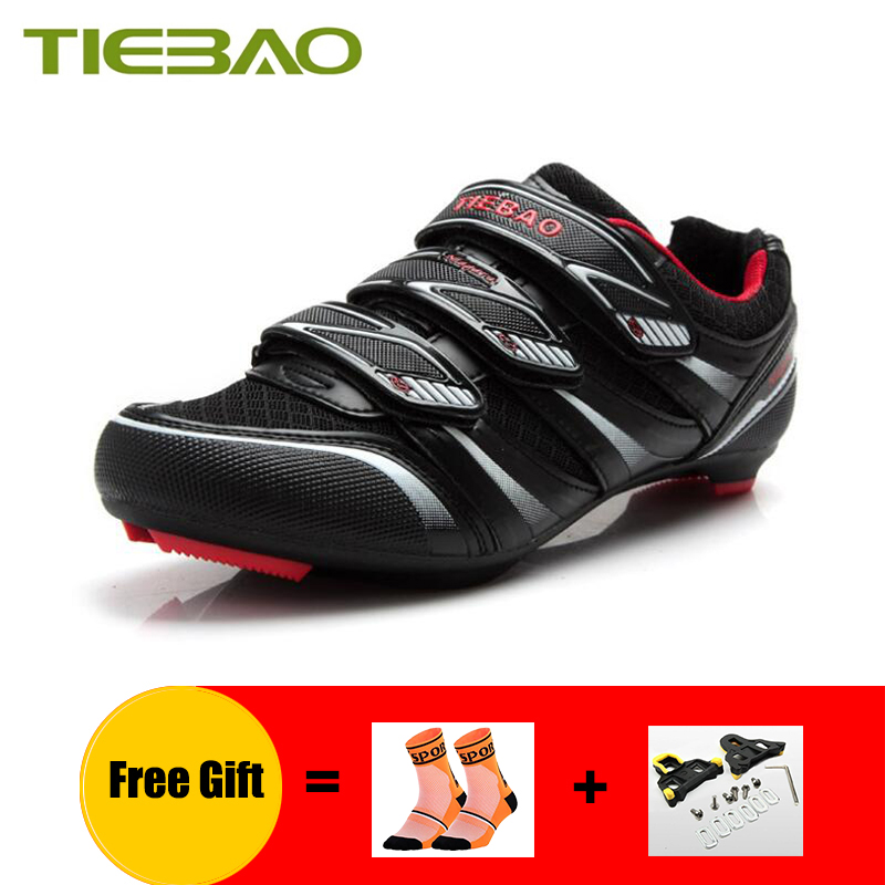 TIEBAO Cycling shoes road sapatilha ciclismo men self-locking breathable outdoor women road bike sneakers pro riding shoes, B 1428 with cleats
TIEBAO Cycling shoes road sapatilha ciclismo men self-locking breathable outdoor women road bike sneakers pro riding shoes, B 1428 with cleats