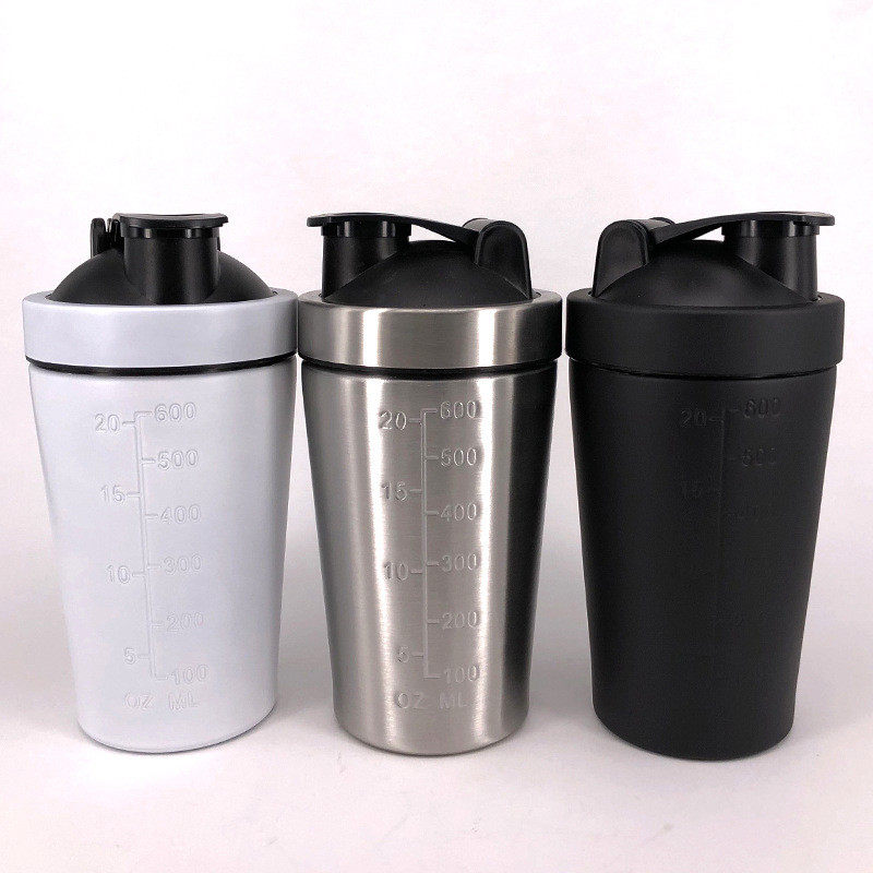Stainless Steel Shake Cup Single Layer Fitness Protein Powder Mixing Shaker Cup Non-insulation Protein Powder Sport Water Bottle 
Stainless Steel Shake Cup Single Layer Fitness Protein Powder Mixing Shaker Cup Non-insulation Protein Powder Sport Water Bottle