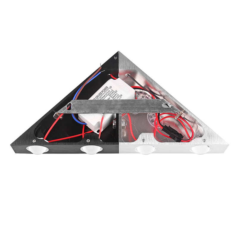 5W Triangle LED Wall Light Aluminum Decorative led lights AC85-265V Corridor Light Modern Energy Saving LED Home Lighting