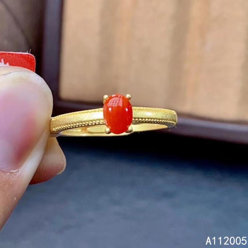 Cluster Rings KJJEAXCMY Fine Jewelry 925 Sterling Silver Inlaid Natural Gemstone Red Coral Female Ring Lovely Support Detection
Cluster Rings KJJEAXCMY Fine Jewelry 925 Sterling Silver Inlaid Natural Gemstone Red Coral Female Ring Lovely Support Detection