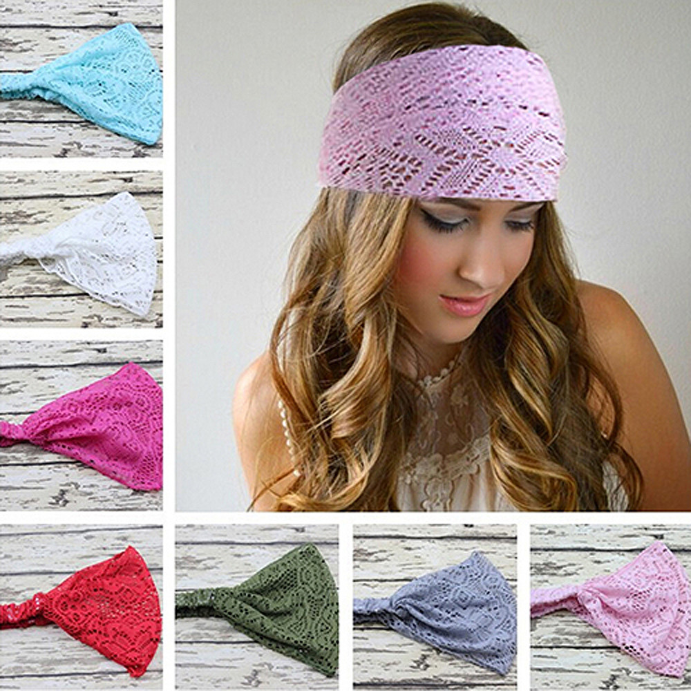Girl Hair Accessories Fashion Solid Color Hair Elastic Stretchy Wide Head Band Lace Head Turban Bandanas For Women #EW
Girl Hair Accessories Fashion Solid Color Hair Elastic Stretchy Wide Head Band Lace Head Turban Bandanas For Women #EW