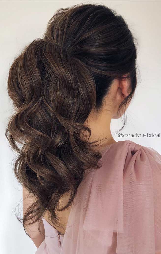 Beautiful ombre human hair ponytail natural highlight well balayage brown ombre blonde wraps ponytail hair piece virgin hair ponytail 140g