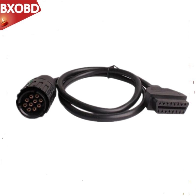 10Pin To 16Pin Adaptor OBD2 OBDII Diagnostic Cable I-COM A2 tool cables ICOM D Cable ICOM-D Motorcycles