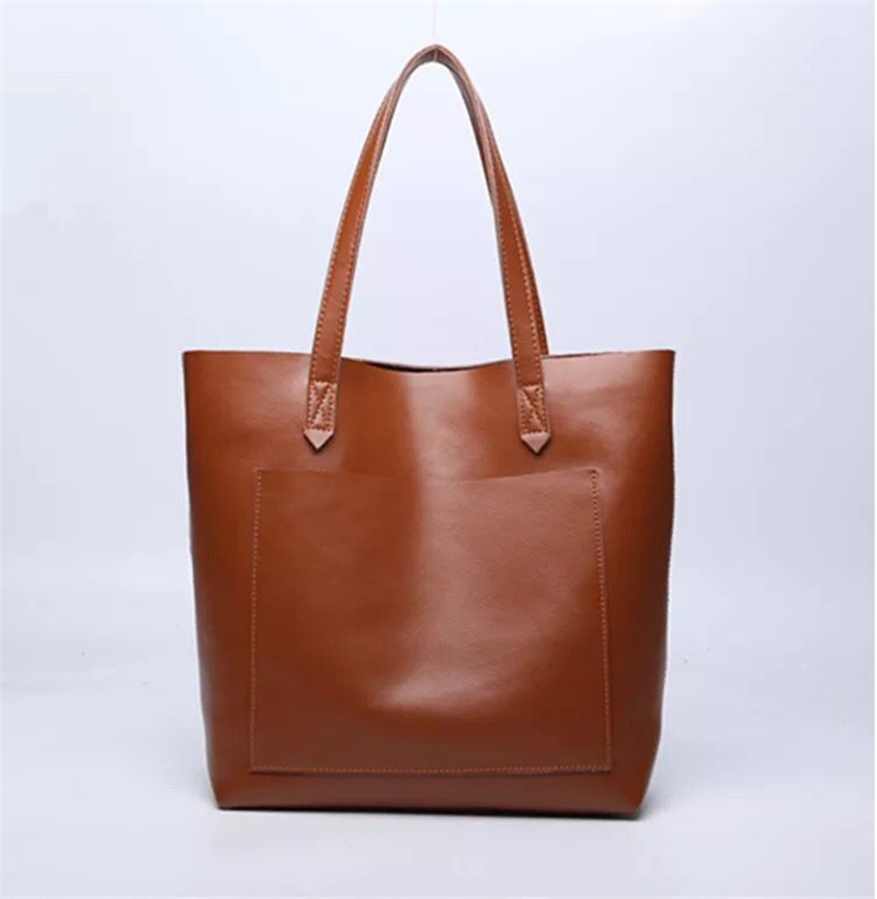 Brand Women Leather Handbags Women's PU Tote Bag Large Female Shoulder Bags Bolsas Femininas Femme Sac A Main Brown Black Pink
