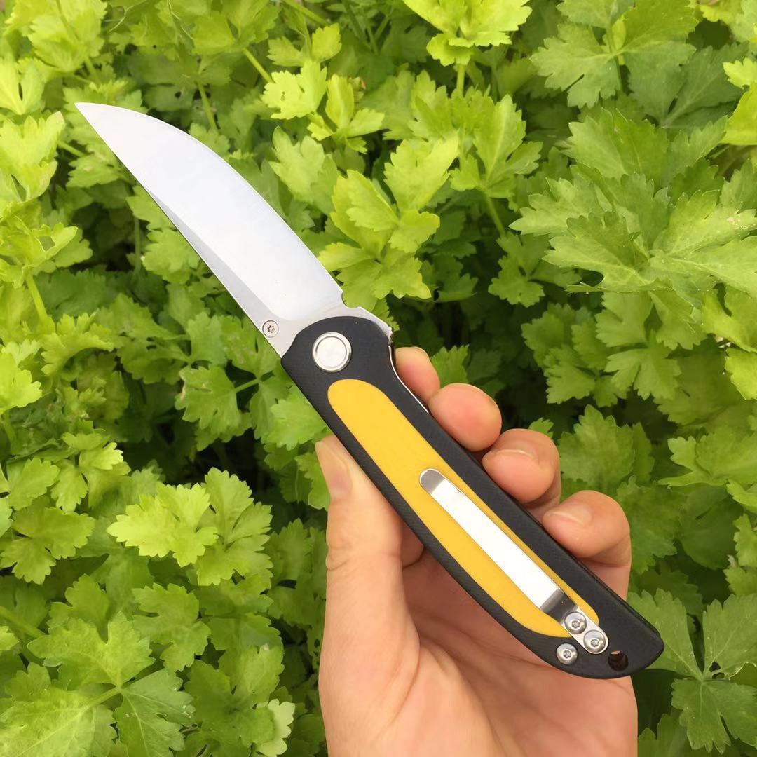 FK-80 Sweden 14C28N Steel Folding Pocket Knife with Clip Yellow G10 +Black G10 Handle Camping Survival EDC Knife Ball Bearing Quick Opening
FK-80 Sweden 14C28N Steel Folding Pocket Knife with Clip Yellow G10 +Black G10 Handle Camping Survival EDC Knife Ball Bearing Quick Opening