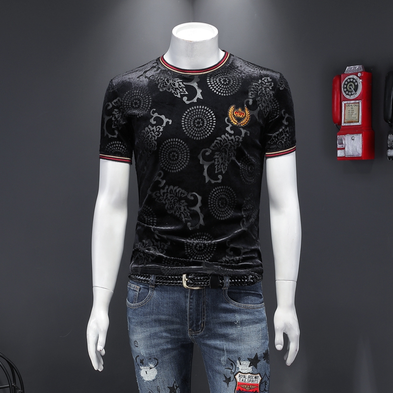 2020 summer new fashion short-sleeved T-shirt men's shirt tide brand large size men's social spirit guy 3D printed T-shirt, Black
2020 summer new fashion short-sleeved T-shirt men's shirt tide brand large size men's social spirit guy 3D printed T-shirt, Black