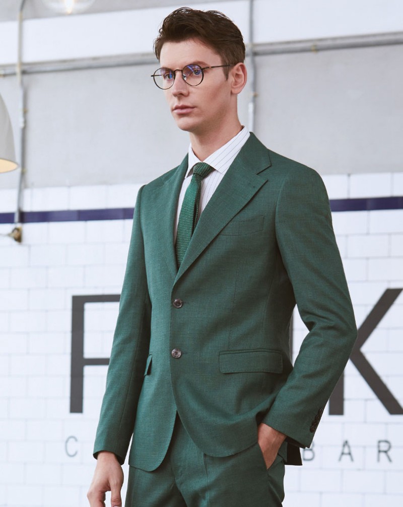 Mint Green Men Suits High Quality Two Pieces(Jacket+Pants) Groom Wear Wedding Tuxedos Custom Made Prom Blazer