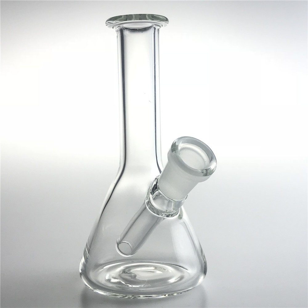 4 Inch Mini Triangle Glass Bong Water Pipes with 10mm Female Small Thick Pyrex Beaker Travel Bong Recycler Dab Rig for Smoking
4 Inch Mini Triangle Glass Bong Water Pipes with 10mm Female Small Thick Pyrex Beaker Travel Bong Recycler Dab Rig for Smoking