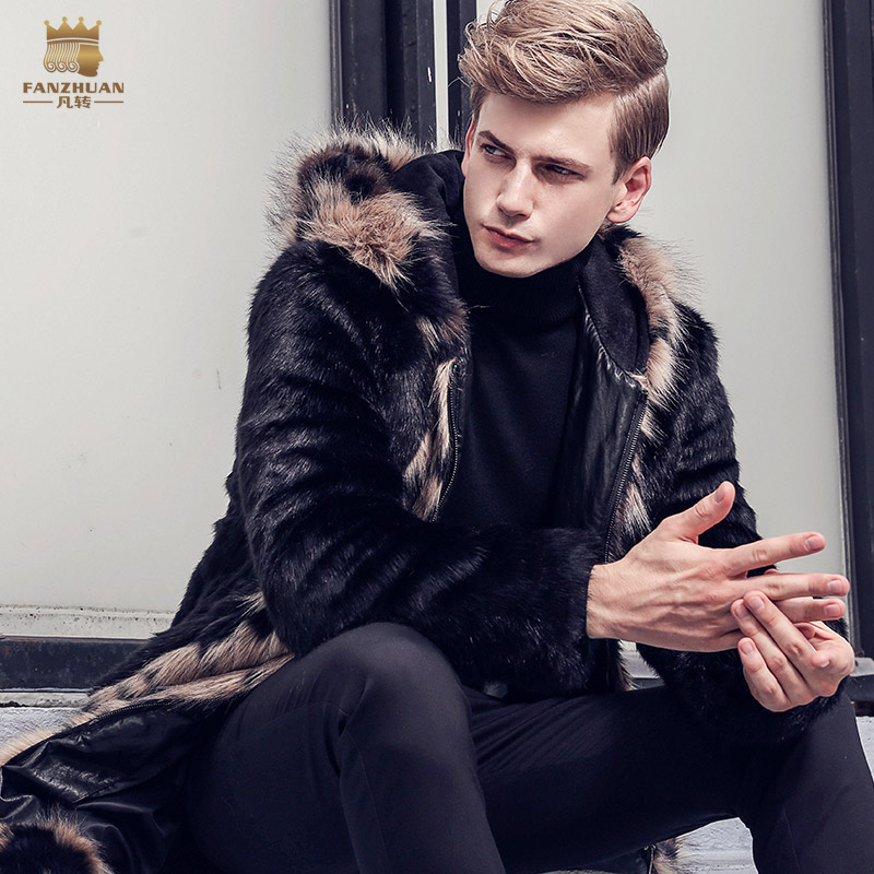 Free Shipping fanzhuan New 2017 fashion male Men's Hooded jacket winter fur long paragraph plush plus velvet padded coat 710116, As pic
Free Shipping fanzhuan New 2017 fashion male Men's Hooded jacket winter fur long paragraph plush plus velvet padded coat 710116, As pic
