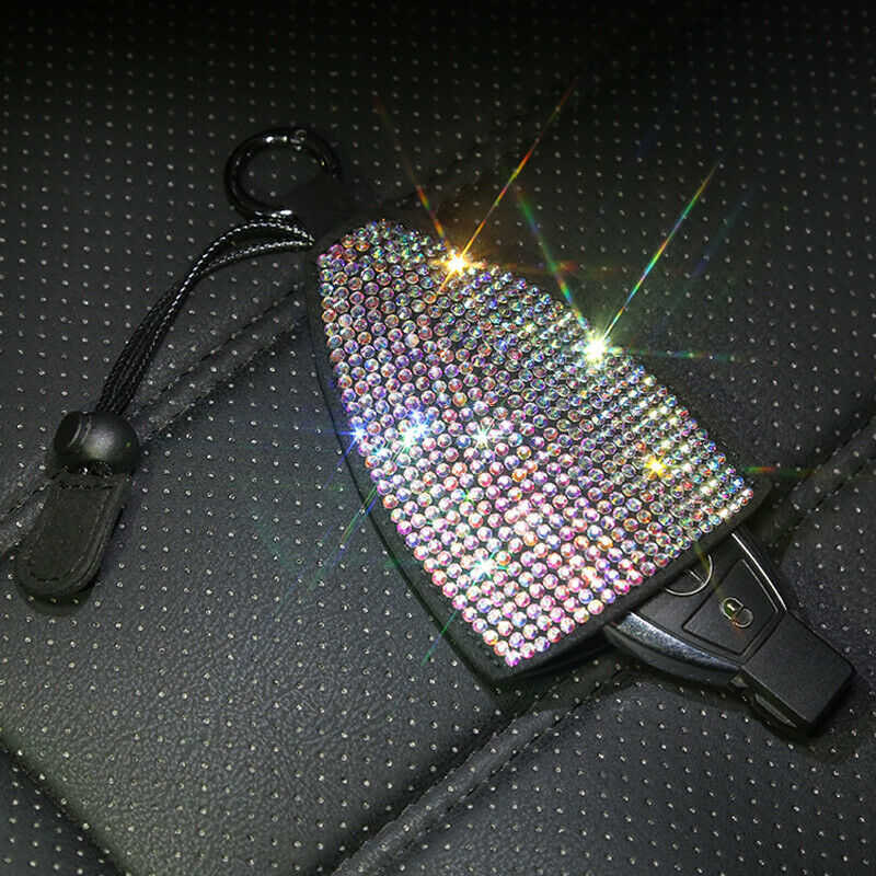 Universal Bling Diamond Leather Car Key Chains Key Ring Holder Key Bag Fob Case Shell Cover for Benz BMW Audi VW etc, Color
Universal Bling Diamond Leather Car Key Chains Key Ring Holder Key Bag Fob Case Shell Cover for Benz BMW Audi VW etc, Color