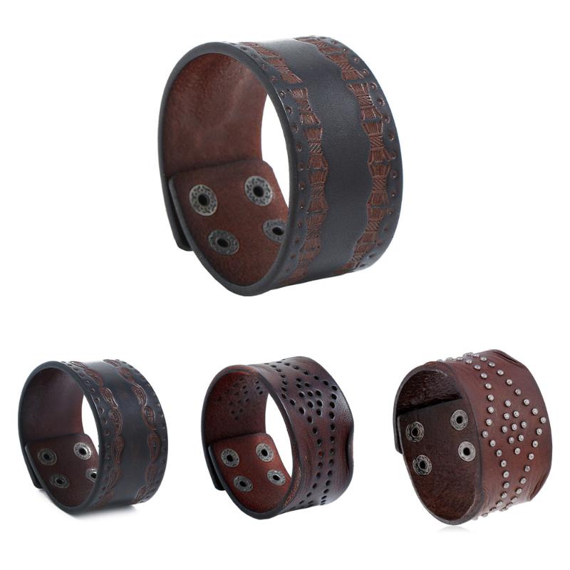 punk Embossed pattern Wide leather bracelet men retro snap button armband jewellery motorcycle guitar accessories boyfriend gift
punk Embossed pattern Wide leather bracelet men retro snap button armband jewellery motorcycle guitar accessories boyfriend gift