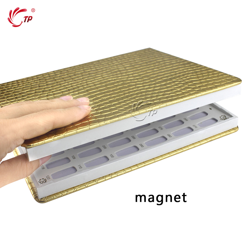 Nail Practice & Display Professional Artificial Leather 120 Colors Card Book Chart With Pcs False Gel Polish Art Tips