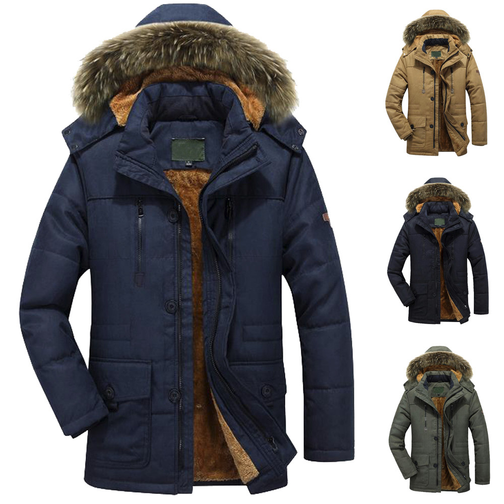 Men Winter Warm Sport Jacket Overcoat Outwear Slim Long Trench Buttons Zipper Coat Windbreaker Army Raincoat Overcoat, Beige
Men Winter Warm Sport Jacket Overcoat Outwear Slim Long Trench Buttons Zipper Coat Windbreaker Army Raincoat Overcoat, Beige