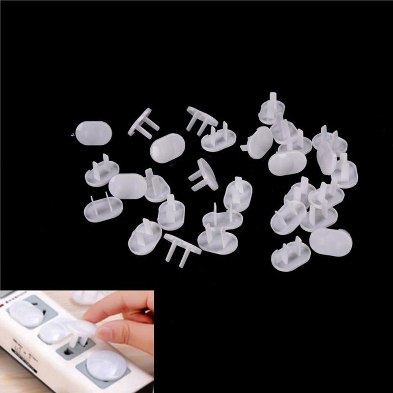 

50Pcs Anti Plugs Protector Cover Cap Power Socket Electrical Outlet Baby Children Safety Guard Two holes