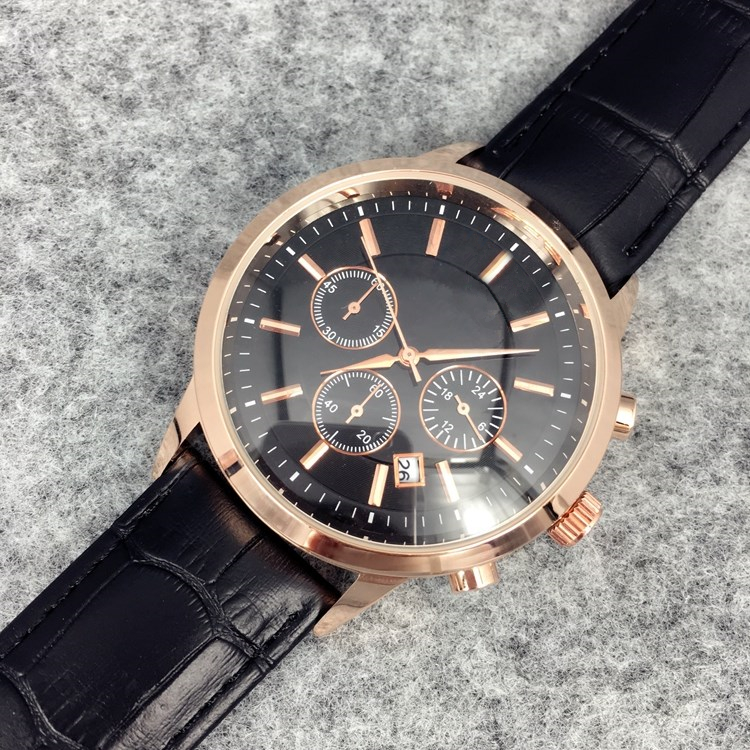 2019 Fashion stainless Steel Quartz Man Leather watch Japan Movement watches rose gold Wristwatches Brand male clock Brown/Big Quartz Clock, Rose black black
2019 Fashion stainless Steel Quartz Man Leather watch Japan Movement watches rose gold Wristwatches Brand male clock Brown/Big Quartz Clock, Rose black black