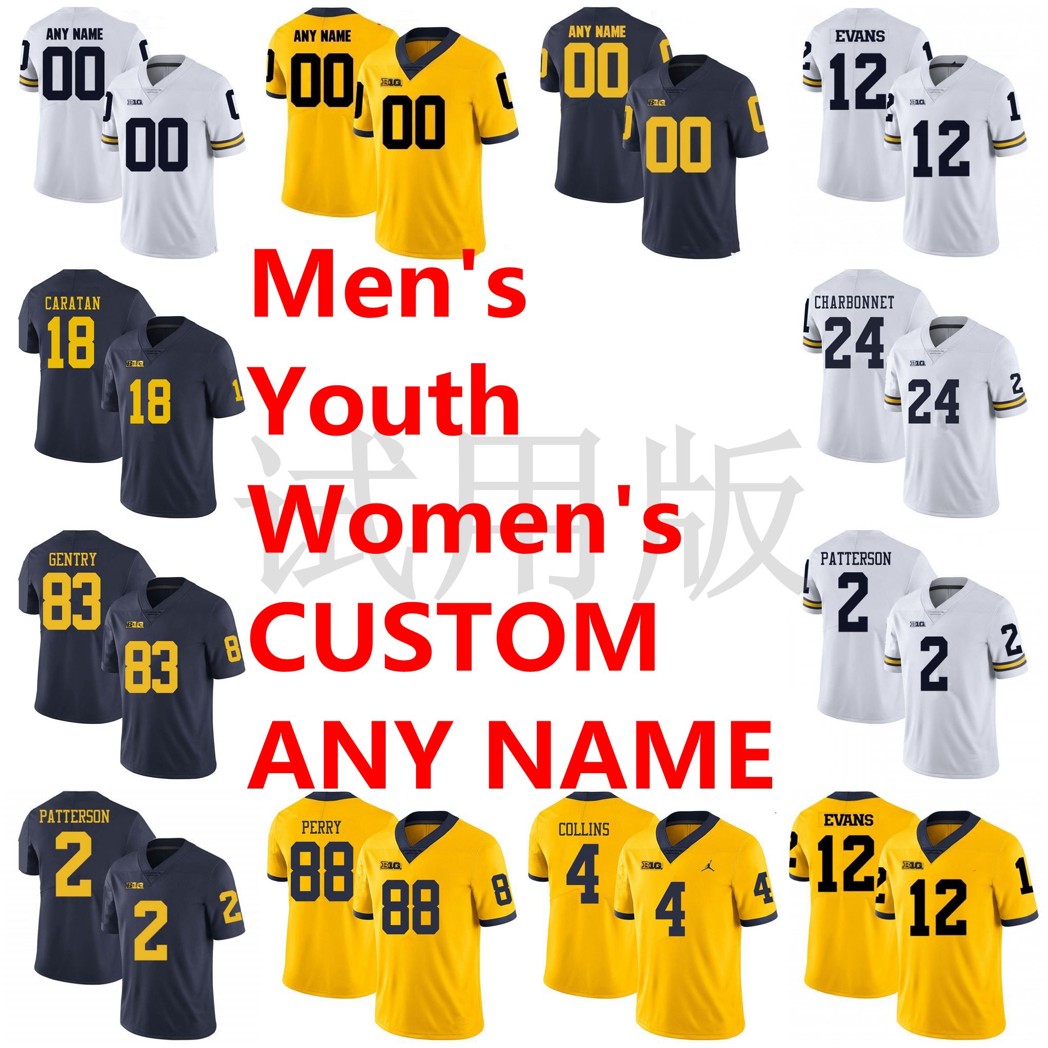 Michigan Wolverines Jerseys Charles Woodson Jersey Tom Brady Chase Winovich Quinn Nordin Karan Higdon NCAA College Football Jersey Custom, Black
Michigan Wolverines Jerseys Charles Woodson Jersey Tom Brady Chase Winovich Quinn Nordin Karan Higdon NCAA College Football Jersey Custom, Black
