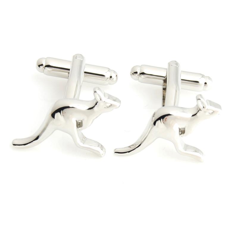 Cuff Link Sets YH-1077 Novelty Animal Cufflinks Kangaroo Dog Dinosaur - Factory Direct Selling