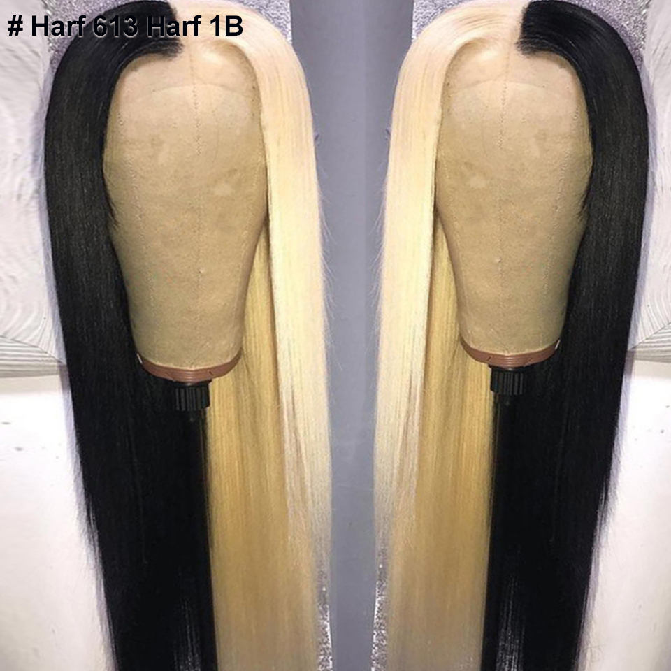 ishow 134 lace frontal wig human hair lace front wigs straight yellow green remy human hair wigs pink red blue purple ombre wigs