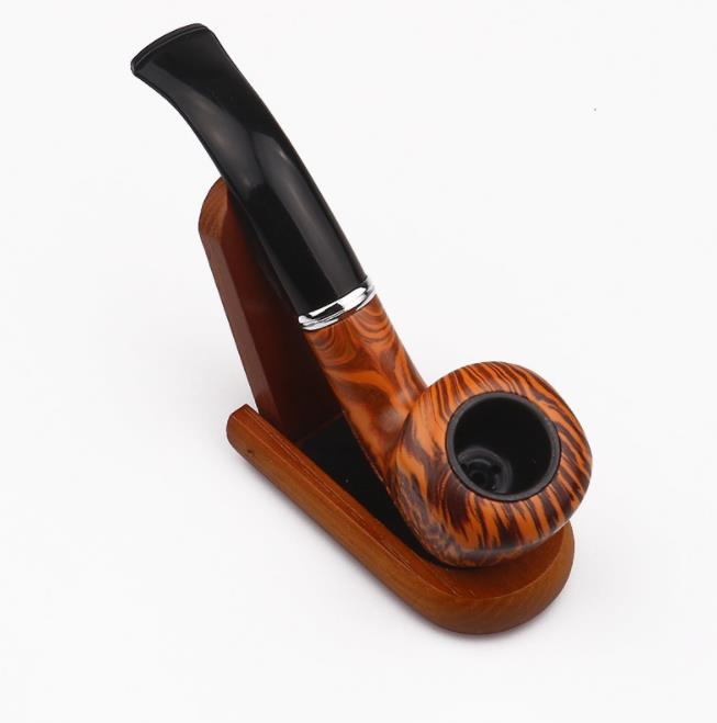Hot-selling yellow wood-like filter pipe filter cigarette holder bakelite pipe bend handle acrylic pipe
Hot-selling yellow wood-like filter pipe filter cigarette holder bakelite pipe bend handle acrylic pipe