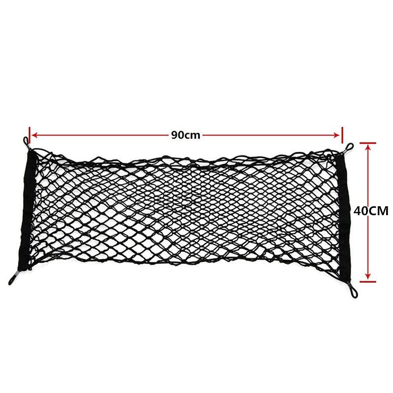 Car Organizer Trunk Net Polyester Auto Cargo Storage Mesh Universal Accessories For Cars Lage Nets Travel Pocket