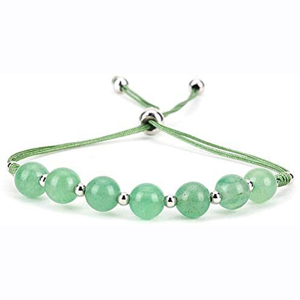 Natural 7 Chakra Stone Cuff Women Bracelets Romantic Vintage Bohomia Leather Crystal Yoga Bracelets Bangles for Girls Silver Beads