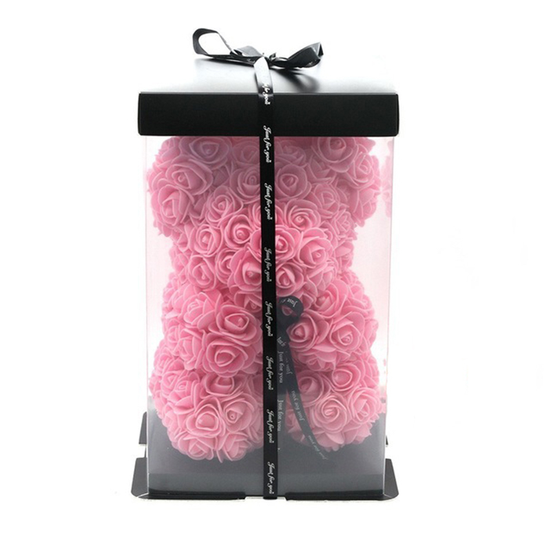 New 25cm Teddy Rose Flower Bear Gift Box Wedding Christmas Decoration Valentine's Day Give A Girlfriend Gif, 25cm white with box
New 25cm Teddy Rose Flower Bear Gift Box Wedding Christmas Decoration Valentine's Day Give A Girlfriend Gif, 25cm white with box