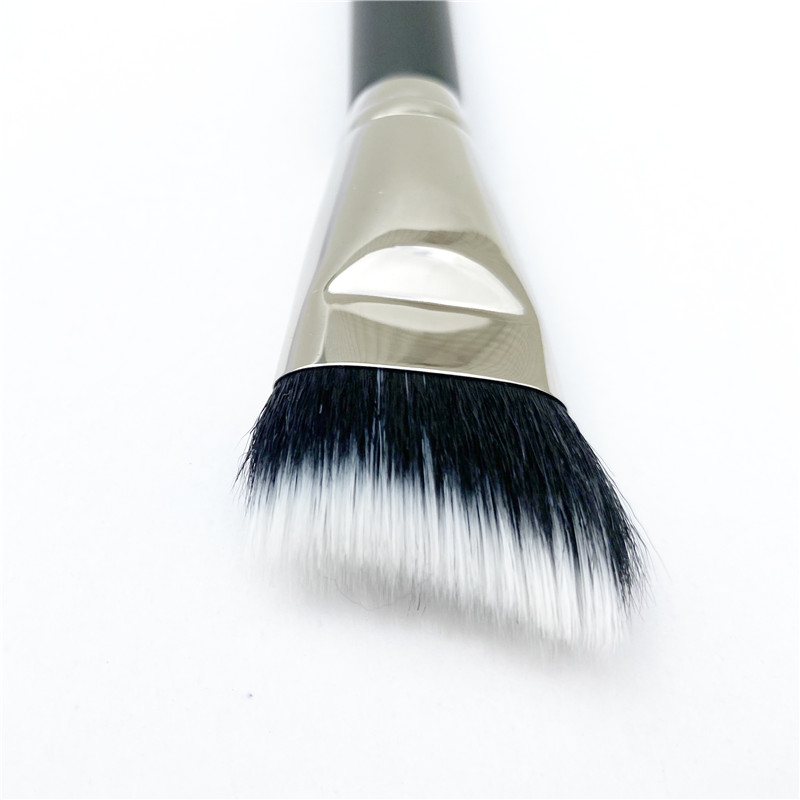 MAKEUP BRUSH 164 DUO FIBRE CURVED SCULPTING - Professional Dual-Fiber Contouring Highlighting Beauty Cosmetics Brush Tool z250527L8UU