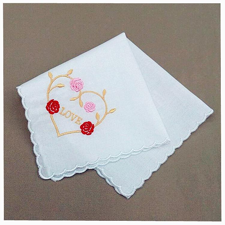12pcs 27 * 27cm new handkerchief cotton embroidered teeth embroidered ladies handkerchief 60s high quality, White
12pcs 27 * 27cm new handkerchief cotton embroidered teeth embroidered ladies handkerchief 60s high quality, White