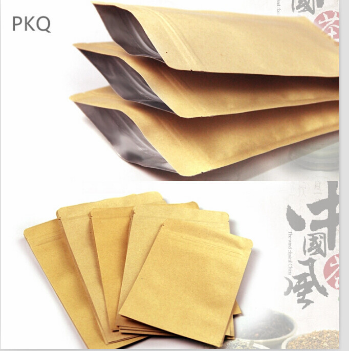 100pcs 13Sizes Kraft Paper Doypack Pouch with Aluminum Foil Snack Coffee Storage Resealable Zipper Bag
100pcs 13Sizes Kraft Paper Doypack Pouch with Aluminum Foil Snack Coffee Storage Resealable Zipper Bag