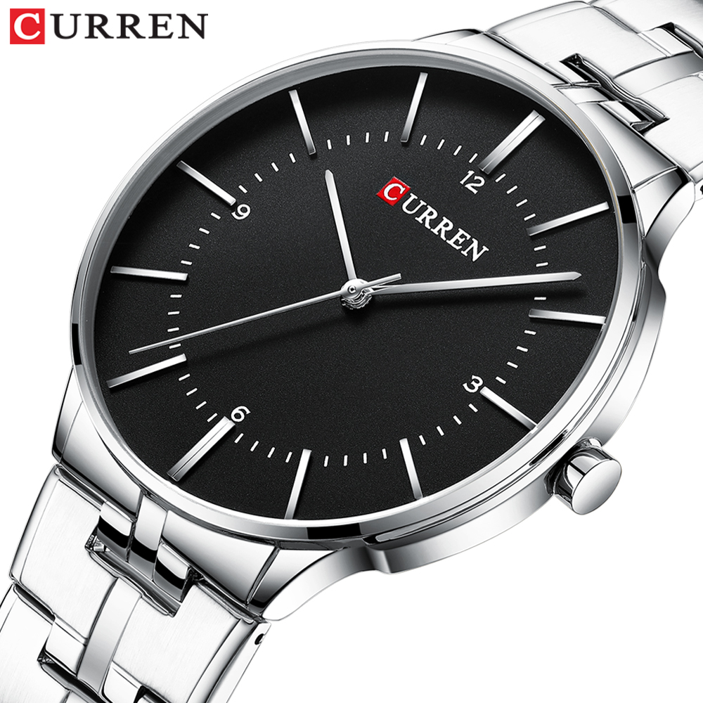 Mens Classic Quartz Analog Watch CURREN Luxury Fashion Business Wristwatch Stainless Male Sport Watches Clock Relogio Masculino, Khaki
Mens Classic Quartz Analog Watch CURREN Luxury Fashion Business Wristwatch Stainless Male Sport Watches Clock Relogio Masculino, Khaki