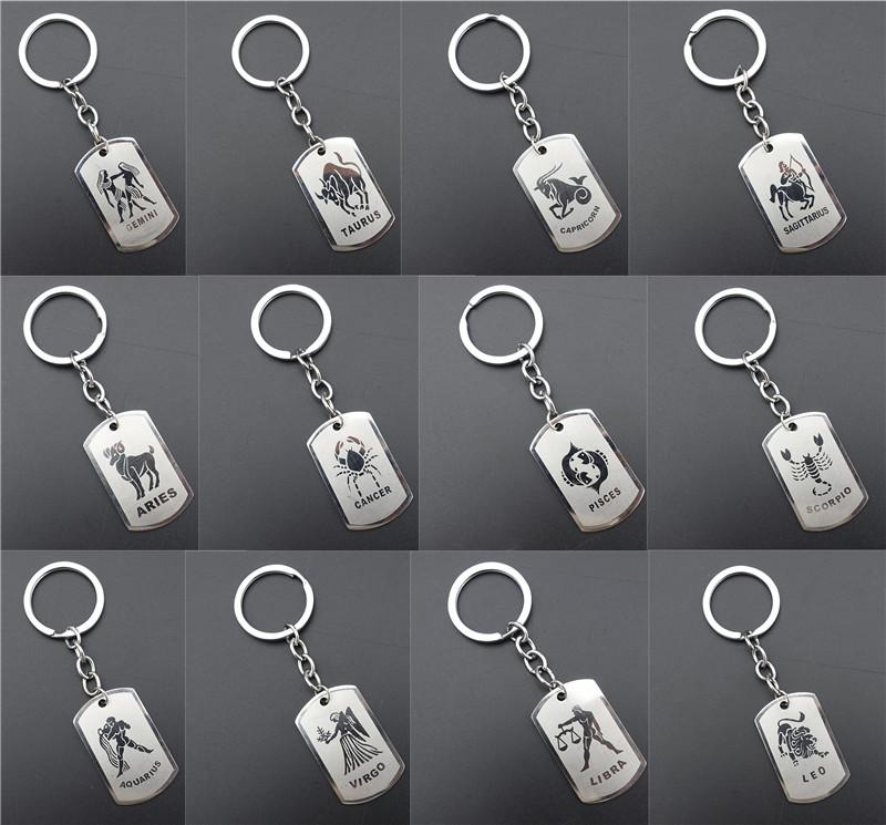 Stainless Steel Astrology Zodiac Sign Dog Tag Keychain Constellation Horoscopes Keyrings Birthday Gift Key Chain 12 Pieces/Lot Assorted, Slivery;golden
Stainless Steel Astrology Zodiac Sign Dog Tag Keychain Constellation Horoscopes Keyrings Birthday Gift Key Chain 12 Pieces/Lot Assorted, Slivery;golden