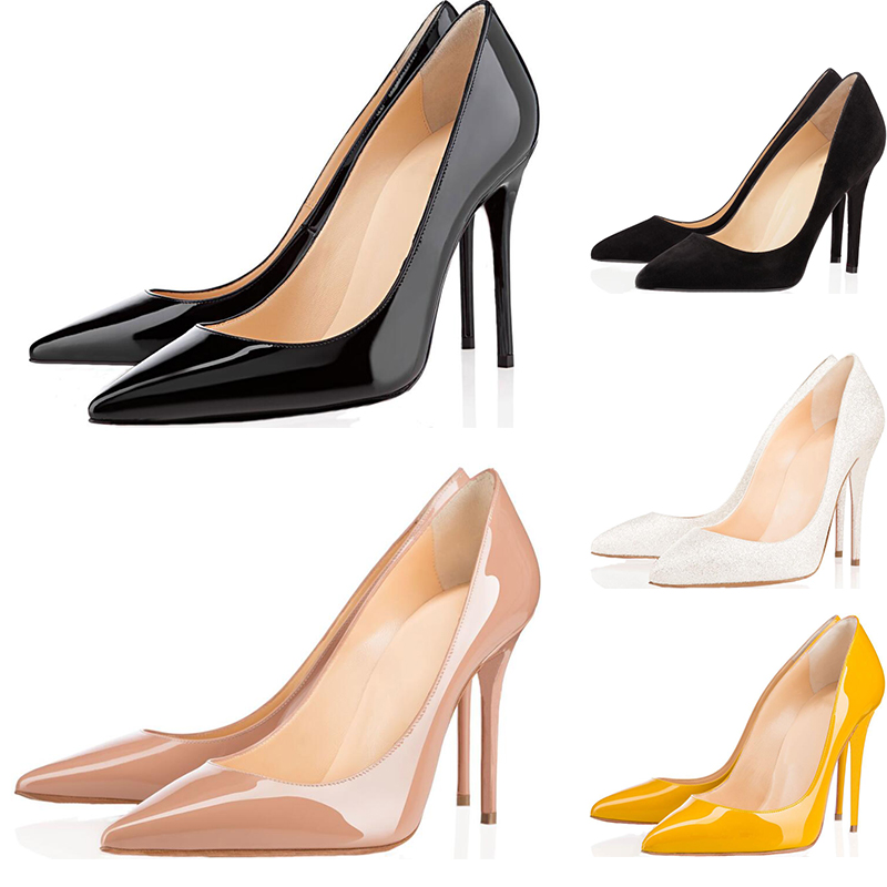 with box red bottoms Brand luxury designer women shoes high heels 8cm 10cm 12cm Nude black Leather Pointed Toes Pumps Dress wedding, Noble black
with box red bottoms Brand luxury designer women shoes high heels 8cm 10cm 12cm Nude black Leather Pointed Toes Pumps Dress wedding, Noble black